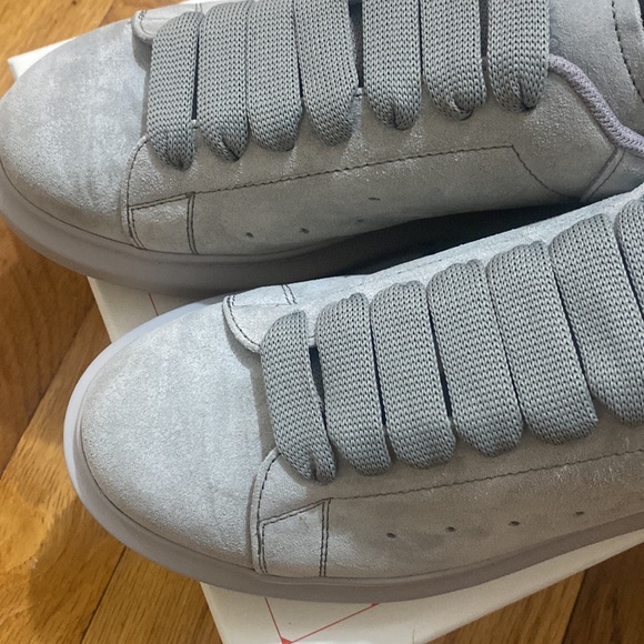 Alexander McQueen sneakers grey suede size 38 NO LOW OFFERS - Picture 6 of 6